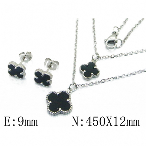 Wholesale Stainless Steel 316L Jewelry Popular Sets NO.#BC64S1211HGG