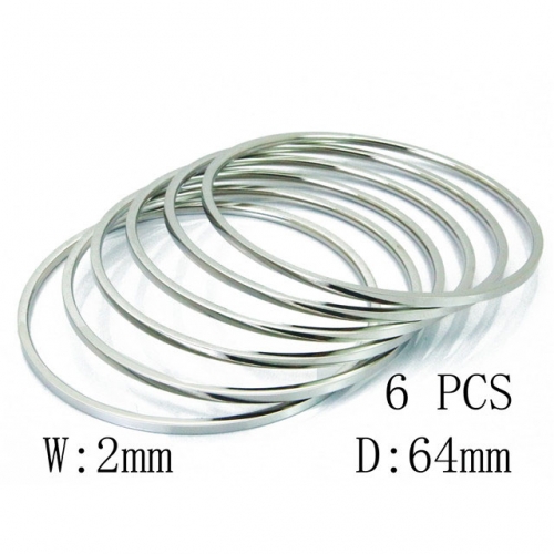 Wholesale Stainless Steel Bangles Sets NO.#BC19B0183IIQ