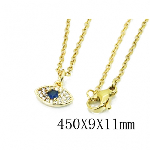 Wholesale Stainless Steel 316L Necklace (Religion Pendant) NO.#BC35N0517PU