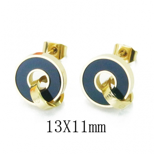 Wholesale Stainless Steel 316L Post & Ear Stud NO.#BC47E0102OV