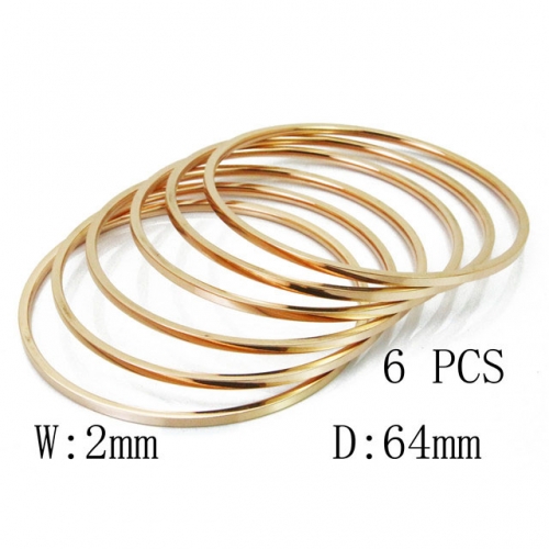 Wholesale Stainless Steel Bangles Sets NO.#BC19B0185ILW