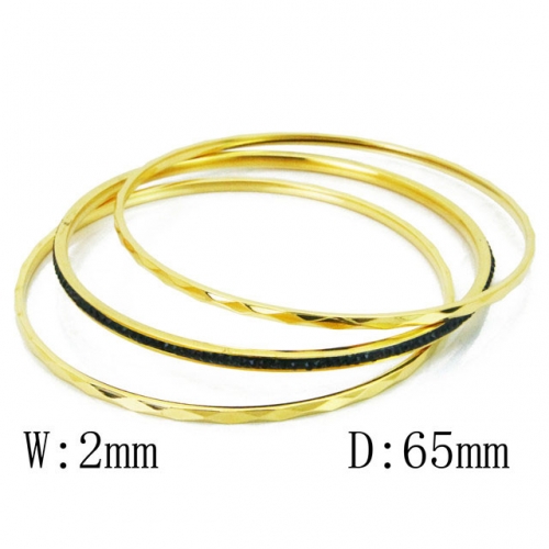 Wholesale Stainless Steel Bangles Sets NO.#BC19B0175IHE