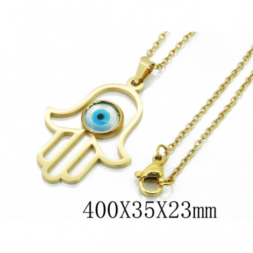 Wholesale Stainless Steel 316L Necklace (Religion Pendant) NO.#BC92N0305NQ