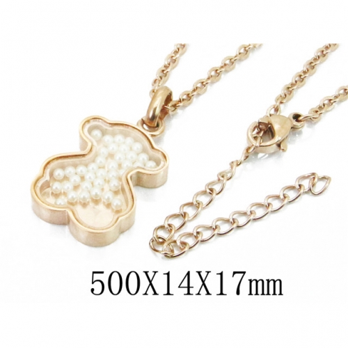 Wholesale Stainless Steel 316L Necklaces (Hot Sale) NO.#BC90N0205HOQ