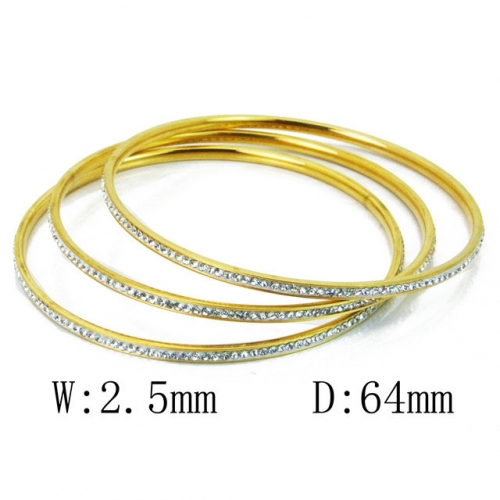 Wholesale Stainless Steel Bangles Sets NO.#BC19B0178IIQ