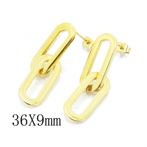 Wholesale Stainless Steel 316L Dangle Earrings NO.#BC06E1676ML