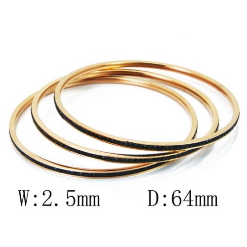 Wholesale Stainless Steel Bangles Sets NO.#BC19B0182IIE