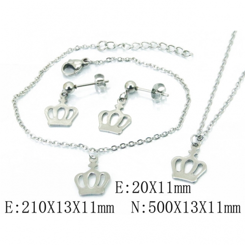 Wholesale Stainless Steel 316L Jewelry Popular Sets NO.#BC59B1666LE