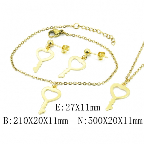 Wholesale Stainless Steel 316L Jewelry Love Sets NO.#BC59B1675MG