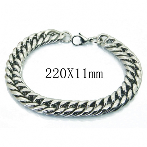 Wholesale Stainless Steel 316L Men's Bracelet NO.#BC08B0727OQ