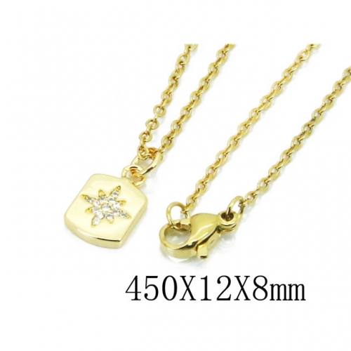 Wholesale Stainless Steel 316L Necklace (Fashion Pendant) NO.#BC35N0515PR