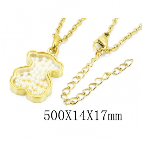 Wholesale Stainless Steel 316L Necklaces (Hot Sale) NO.#BC90N0204HNE