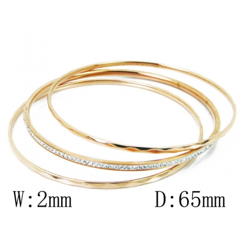 Wholesale Stainless Steel Bangles Sets NO.#BC19B0173IHE