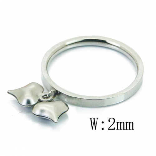 BC Jewelry Wholesale Stainless Steel 316L Rings With Pearl NO.#BC59R0061J5