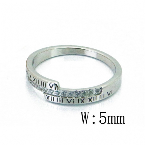 Wholesale Rings Stainless Steel 316L Font Rings NO.#BC14R0677HDD