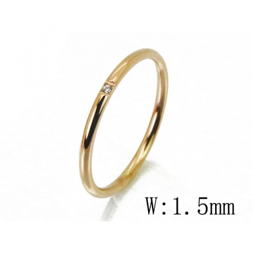 Wholesale Stainless Steel 316L Classic Simple Rings NO.#BC14R0684JA