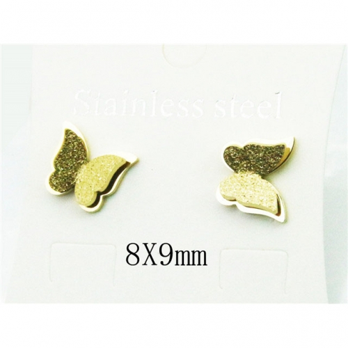 Wholesale Stainless Steel 316L Post & Ear Stud NO.#BC24E0009MO