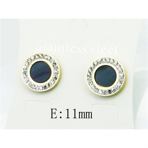 BC Wholesale Stainless Steel 316L CZ Ear Studs NO.#BC24E0012PZ