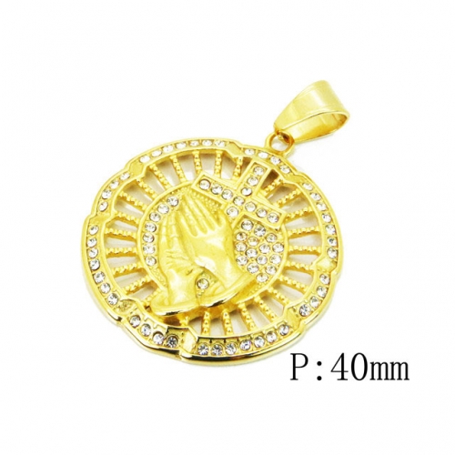 BC Wholesale Stainless Steel 316L Religion Pendants NO.#BC15P0315HML