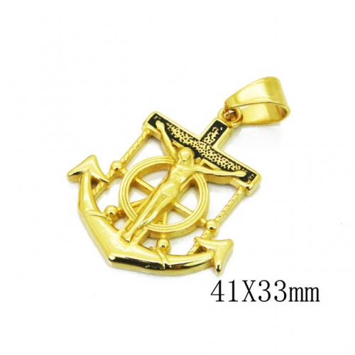 Wholesale Stainless Steel 316L Anchor Pendants NO.#BC15P0304JIL