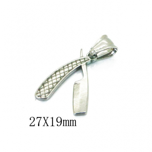 Wholesale Stainless Steel 316L Fashion Pendants NO.#BC39P0506JX