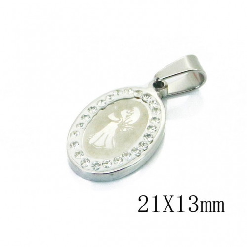 Wholesale Stainless Steel 316L Religion Pendants NO.#BC12P0988IL