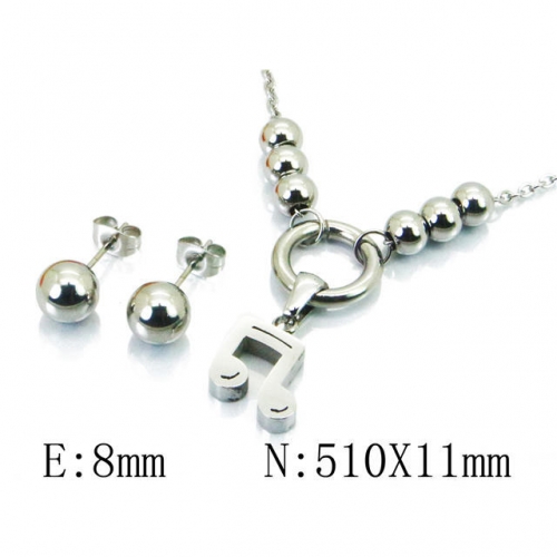 Wholesale Stainless Steel 316L Jewelry Popular Sets NO.#BC91S0892PV