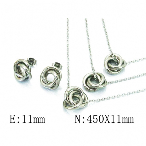 Wholesale Stainless Steel 316L Jewelry Popular Sets NO.#BC59S1522HCC