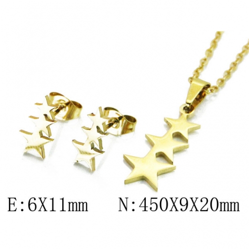 Wholesale Stainless Steel 316L Jewelry Popular Sets NO.#BC58S0699JW