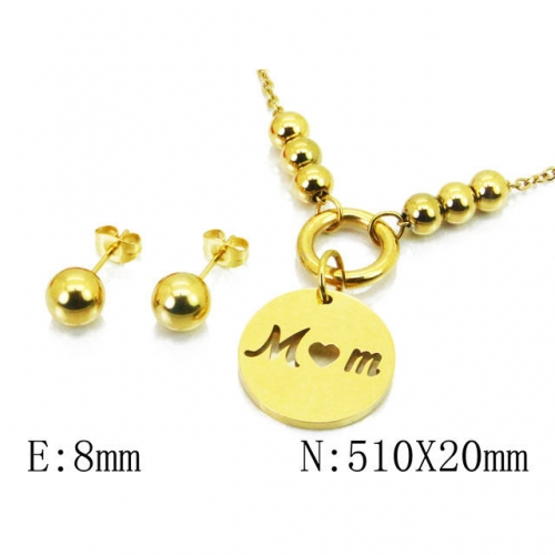 Wholesale Stainless Steel 316L Jewelry Love Sets NO.#BC91S0905HHS