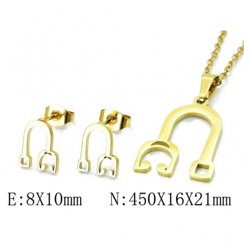 Wholesale Stainless Steel 316L Jewelry Popular Sets NO.#BC58S0708JZ