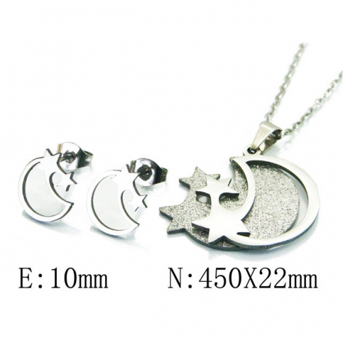 Wholesale Stainless Steel 316L Jewelry Popular Sets NO.#BC58S0735KE