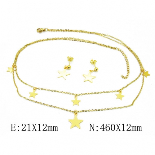 Wholesale Stainless Steel 316L Jewelry Popular Sets NO.#BC59S1516PQ
