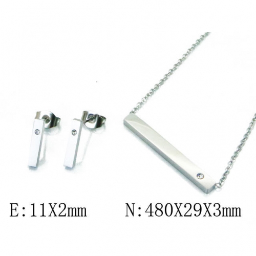 Wholesale Stainless Steel 316L Jewelry Popular Sets NO.#BC91S0932PD