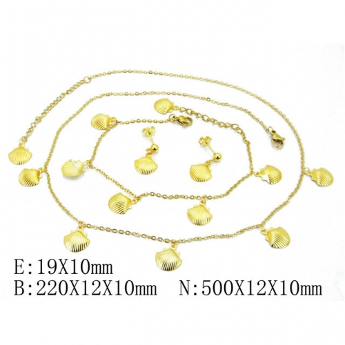 Wholesale Stainless Steel 316L Jewelry Popular Sets NO.#BC59S1493HXX