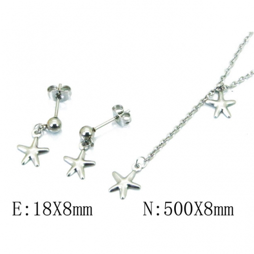 Wholesale Stainless Steel 316L Jewelry Popular Sets NO.#BC59S1561KLT