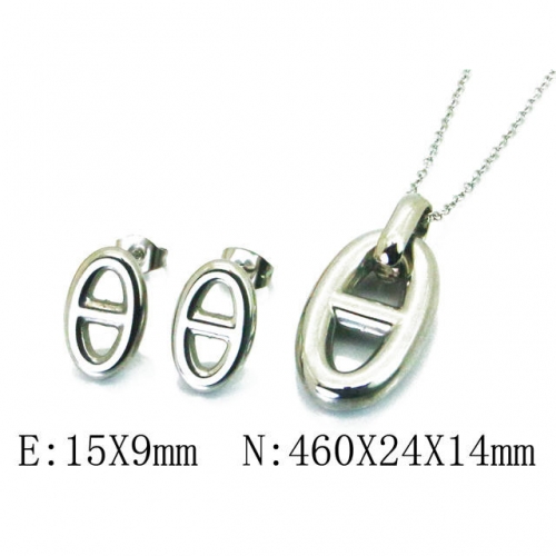 Wholesale Stainless Steel 316L Jewelry Popular Sets NO.#BC91S0993HHL