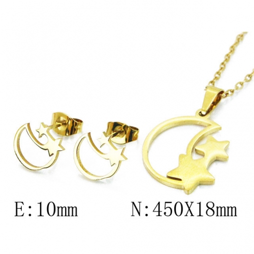 Wholesale Stainless Steel 316L Jewelry Popular Sets NO.#BC58S0704JG