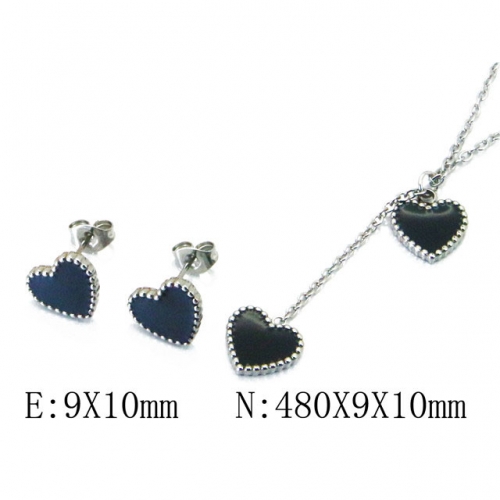 Wholesale Stainless Steel 316L Jewelry Love Sets NO.#BC59S1453N5