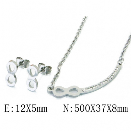 Wholesale Stainless Steel 316L Jewelry Popular Sets NO.#BC12S0939LA