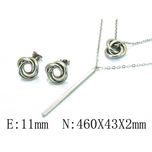 Wholesale Stainless Steel 316L Jewelry Popular Sets NO.#BC59S1515O5