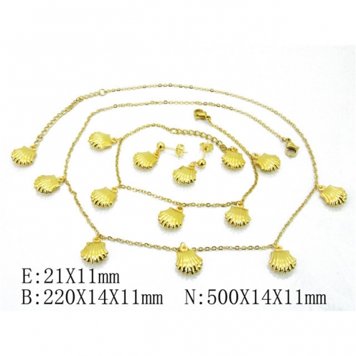 Wholesale Stainless Steel 316L Jewelry Popular Sets NO.#BC59S1492HHQ