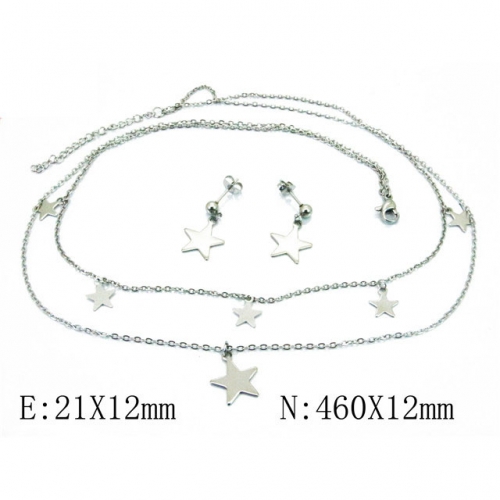 Wholesale Stainless Steel 316L Jewelry Popular Sets NO.#BC59S1517NL