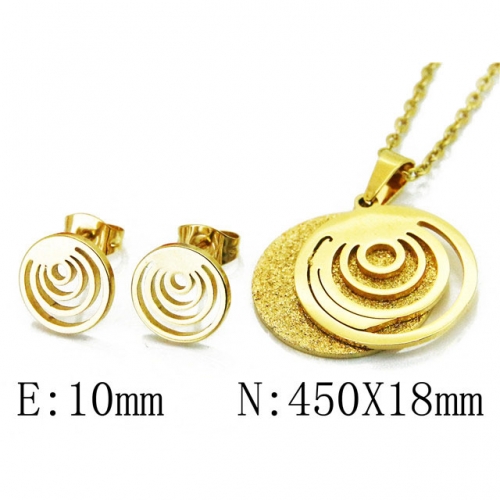 Wholesale Stainless Steel 316L Jewelry Popular Sets NO.#BC58S0748LE