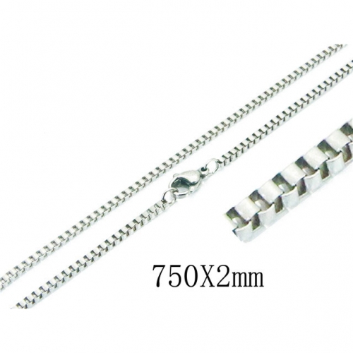 Wholesale Stainless Steel 316L Box Chains NO.#BC39N0602KR