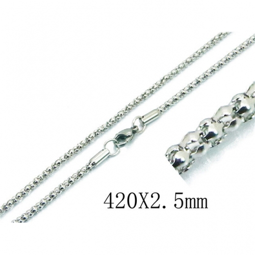 Wholesale Stainless Steel 316L Popcorn Chain NO.#BC39N0567JL