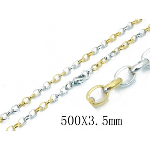 Wholesale Stainless Steel 316L Rolo Chain NO.#BC39N0579KL