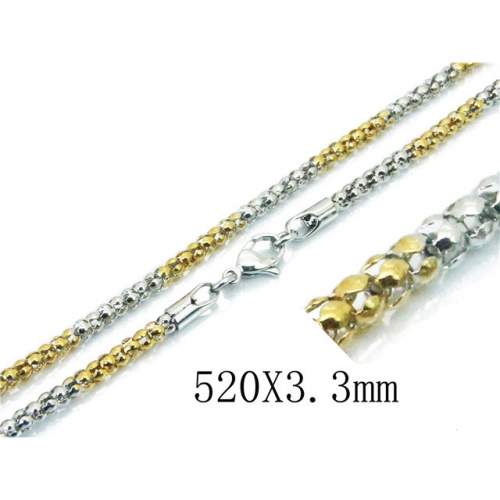 Wholesale Stainless Steel 316L Popcorn Chain NO.#BC39N0572LR