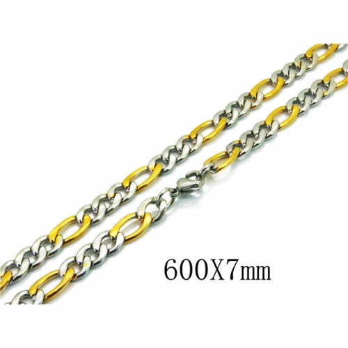 BC Wholesale Stainless Steel 316L Figaro Chains NO.#BC08N0122PA