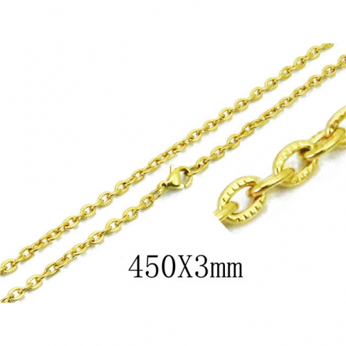 Wholesale Stainless Steel 316L Rolo Chain NO.#BC62N0362IL